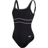 Speedo ECO Endurance+ Sportbadpak Leaderback Zwart/Roze/Geel
