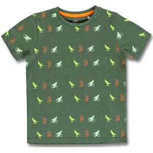 Lemon Beret t-shirt jongens - groen - 154508 - maat 116