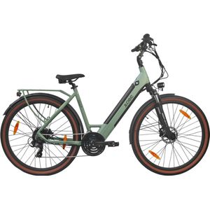 Llobe elektrische trekkingbike Utah dames 52cm 12.8Ah groen