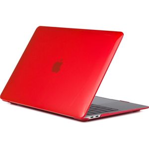 Mobigear Laptophoes geschikt voor Apple MacBook Pro 13 Inch (2020-2022) Hoes Hardshell Laptopcover MacBook Case | Mobigear Matte - Rood - Model A2289 / A2251 / A2338
