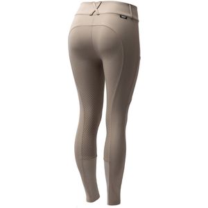 Horze Grand Prix Pro dames fullseat rijbroek , Simply taupe, 44