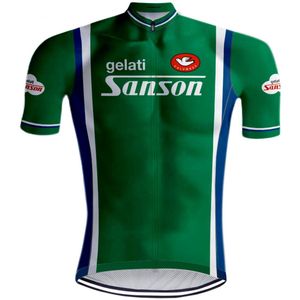 Retro Wielershirt Sanson - REDTED - 5XL