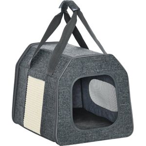 Reistas Hond - Reistas Kat - Trasportbox - Reismand Kat - Reisbench - Draagtas Kat - 40,5 x 30 x 31 cm