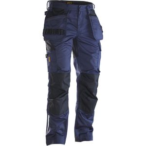 Jobman 2325 Craftsman Trousers Stretch 65232520 - Navy/Zwart - D124