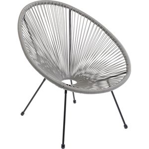 Tuinfauteuil Acapulco Grijs Kare Design