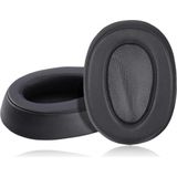 Luxe Lederen Oorkussen Set Geschikt Voor Sony WH-H900N WH-H910N MDR-100ABN - Vervangende Koptelefoon Earpads - Oor Kussens - Ear Pads - Oorkussens Met Memory Foam Binnenlaag - Zwart