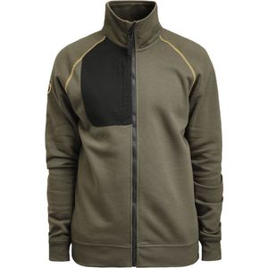 Jobman 5141 Sweatshirt Full-Zip 65514195 - Olijfgroen - XL