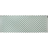 DDDDD - 2x Tafelloper - Barbeque - 50 x 140 cm - Groen - Set van 2 stuks