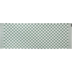 DDDDD - 2x Tafelloper - Barbeque - 50 x 140 cm - Groen - Set van 2 stuks