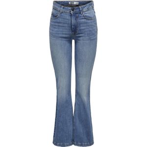 JDY JDYFLORA FLARED HIGH MB DNM NOOS Dames Jeans - Maat W28 X L32