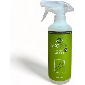 Ecodor EcoGlass - 500ml sprayflacon - Glasreiniger / Ruitenreiniger / Spiegelreiniger - Vegan - Ecologisch - Alcoholvrij