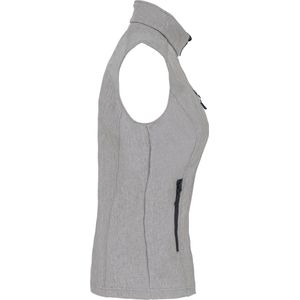 Kariban Dames softshell bodywarmer K404 - Marl Grey - 4XL