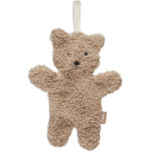 Jollein - Speendoekje Teddy Bear (Biscuit) - Speenknuffel, Speendoekje Baby, Speendoek - 100% Polyester