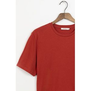 Sissy-Boy - Donkerrood T-shirt met borstzak