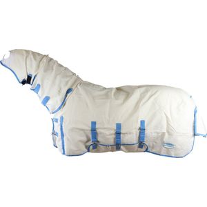 Weatherbeeta Eczeemdeken Weatherbeeta Comfitec Sweet Itch Combo Wit-blauw