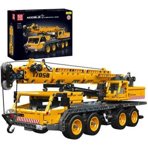 Mould king 17058 - Mobiele kraan - Hijskraan - Modelbouwset - 997 onderdelen