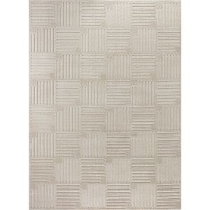 SURYA Vloerkleed - Woonkamer, Slaapkamer - Modern Scandinavisch Tapijt MIDORI - Beige 120x170cm