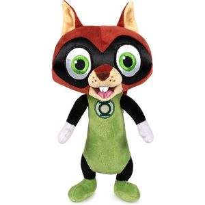 Chip (Robin) - DC Club van Super-Pets Pluche Knuffel 28 cm {DC Comics Plush Toy Superpets | Speelgoed Knuffeldier voor kinderen jongens meisjes | Superman, Batman, Wonder Woman, Robin | Ace Krypto}