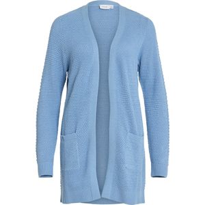 Vila Vest Vidalo Knit Cardigan- Noos 14097125 Blissful Blue Dames Maat - M