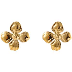 Go Dutch Label Oorringen Spring Hoop Goud