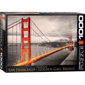 Eurographics San Francisco Golden Gate Bridge Legpuzzel 1000 stuk(s) Stad