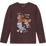 Meisjes shirt Paw Patrol - Catawba grape