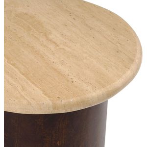 Nijwie New York salontafel Ø78, rechte voetNieuwe York salontafel met een diameter van 78 centimeter en een rechte voet.