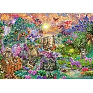 Schmidt - Enchanted dragon kingdom - Steve Sundram - 1000 stukjes