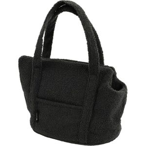 Wooff Transport Bag Teddy - Hondendraagtas - 55x40x32 cm Antraciet