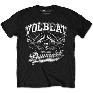 Volbeat - Rise From Denmark Heren T-shirt - S - Zwart