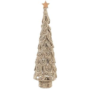 PTMD Kunstkerstboom Kaidi - 15x15x55 cm - Zeegras - Naturel