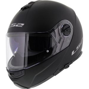 LS2 FF325 Strobe Solid systeemhelm - Motorhelm - Mat zwart - Maat 2XL