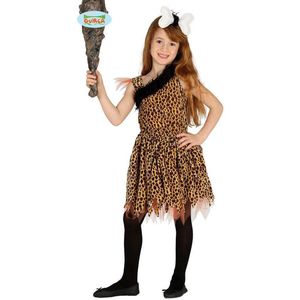 Fiestas Guirca - Jurk Cave girl (10-12 jaar)