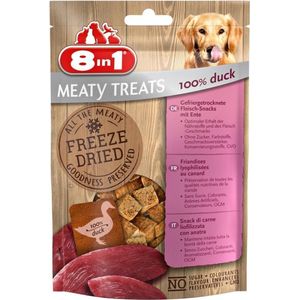8x 8in1 Meaty Treats Eend 50 gr