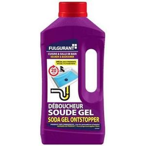 Fulgurant ontstopper voor keuken en badkamer afvoeren gel 900 ml