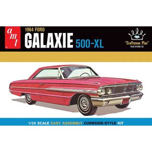 1:25 AMT 1261 1964 Ford Galaxie - Craftsman Plus Series - Car Plastic Modelbouwpakket