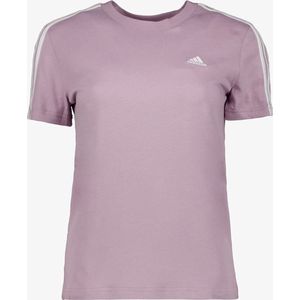 Adidas W3S dames sport T-shirt paars - Maat XL