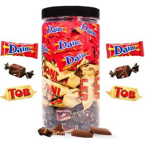 Chocolade partymix - Daim, Toblerone & Chokotoff - chocoladecadeau - 600g