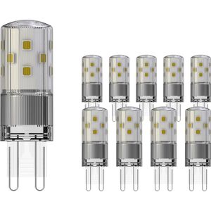Voordeelpak 10x Noxion Bolt LED Capsule G9 3.8W 470lm - 827 Zeer Warm Wit | Vervangt 40W.