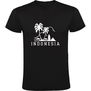 Indonesia Heren t-shirt | Indonesie | Zwart