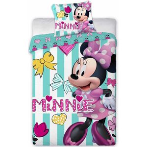 Disney Minnie Mouse  - Baby dekbedovertrekje - 100 x 135 cm - Multi