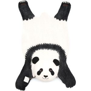 Sew Heart Felt Vloerkleed Ping De Panda | Vloerkleed - Ping De Panda - Panda - Kinderkamer - Speelkamer - Babykamer - Vilt - Handgemaakt - Betoverend - Sprookjesachtig - Fantasie - Blikvanger - Bijzonder - Stoer