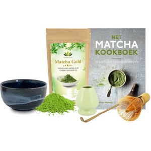 Matcha Thee Starters Kit - Alles wat u nodig heeft voor de perfecte Japanse Matcha! Vandaag besteld, Morgen in Huis! Gratis Matcha Boek bij uw bestelling! Cadeau Tip van 2024!