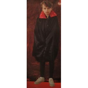 Halloween Verkleedkleding Dracula Cape met Led lichtjes 5 - 7 jaar
