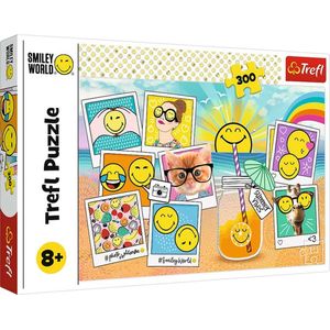 Trefl - Puzzles - ""300"" - Smiley on vacation / Smiley