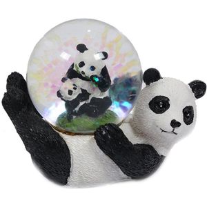 PIA Soft Toys - Panda liggend waterbal - 45 mm