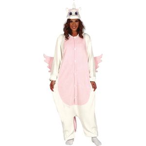 Fiestas Guirca - Onesie Unicorn (wit/ roze) - maat L (42-44)