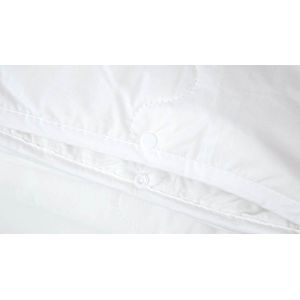 Snoozing Diamond Partnerdekbed - Tweepersoons - 200x200 cm - Wit