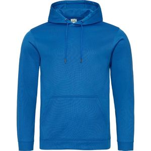 AWDis Volwassenen Unisex Polyester Sporthoodie (Koningsblauw)