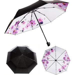 Parasol, handparaplu, uv-bescherming, zakparaplu's voor dames, paraplu's, parasol, drievoudige zakparaplu's voor vrouwen